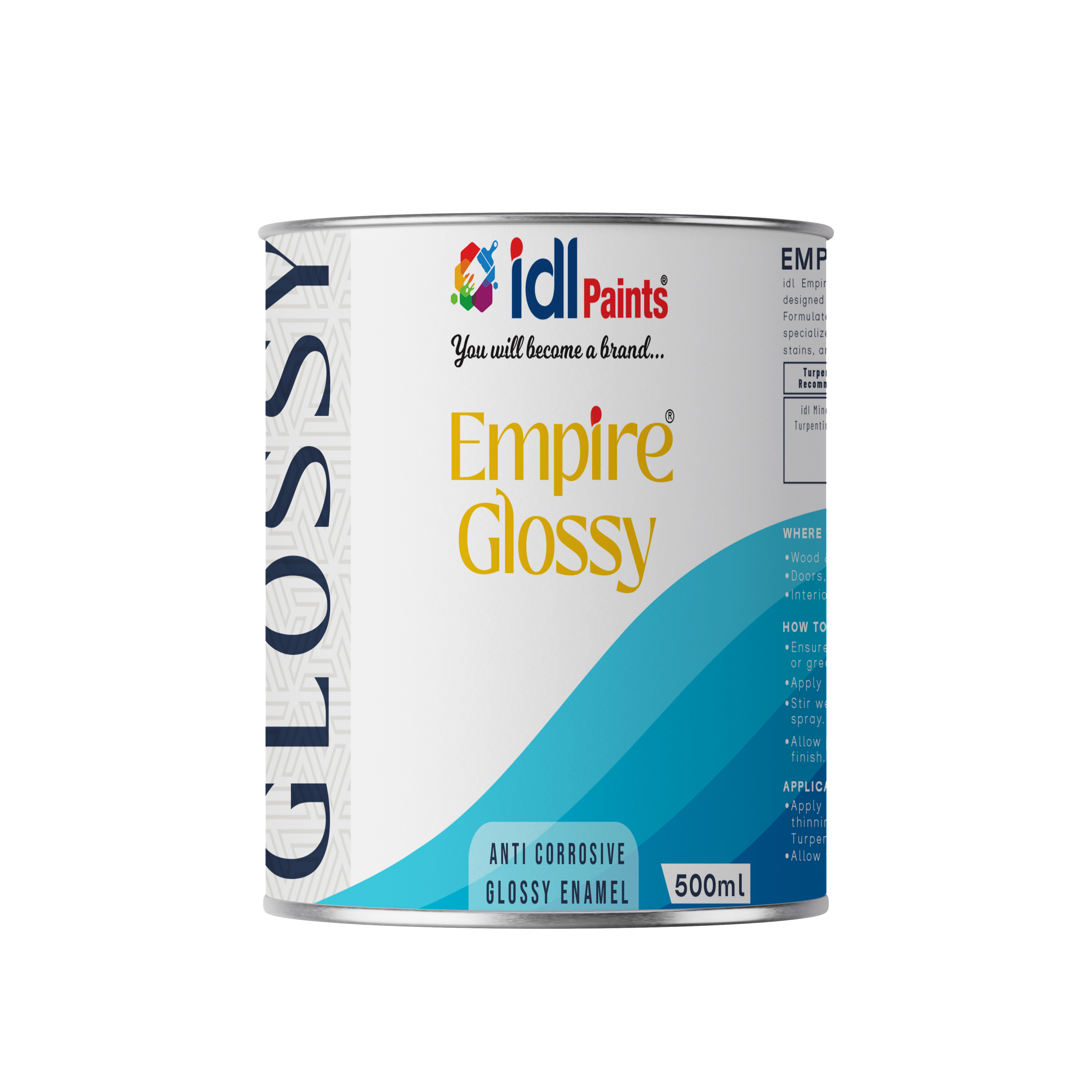 IDL Empire Glossy – Anti Corrosive Glossy Enamel