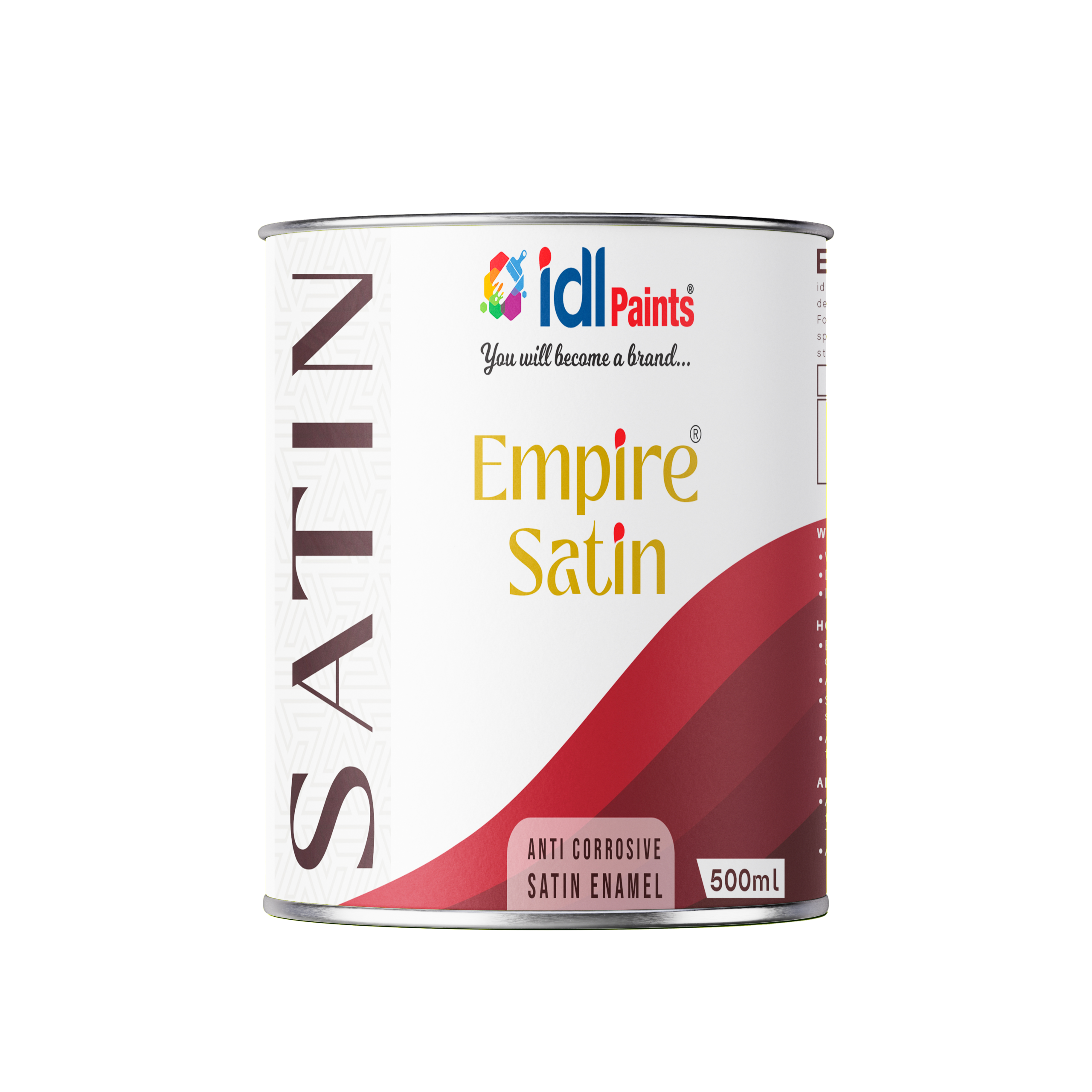 IDL Empire Satin – Anti Corrosive Satin Enamel